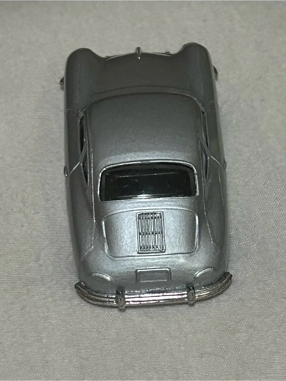 Loose Maisto Porsche 356A Silver Diecast Car 1/64 Scale